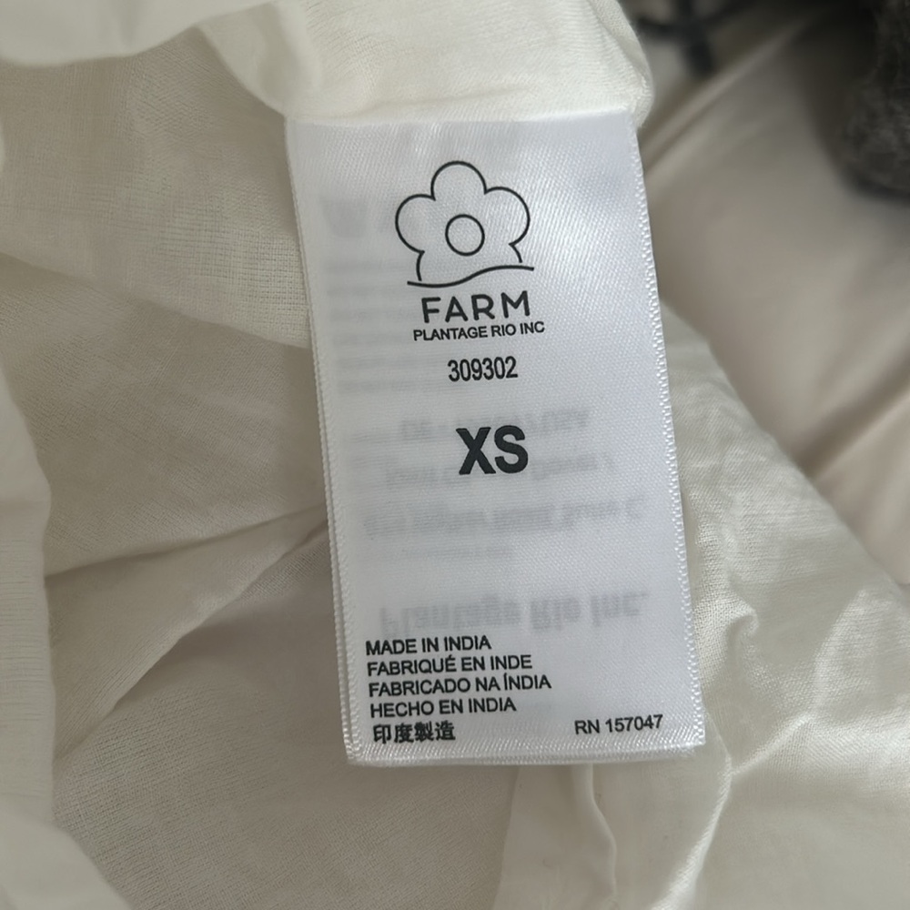 FARM Rio Off White Macaw Bloom Maxi Dress - Picture 10 of 10
